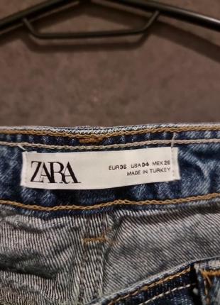 Джинсы zara, размер 36, могут подойти под фасоны boyfriend, slouchy или mom fit.3 фото