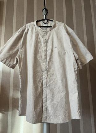 Хлопковая рубашка river island xl3 фото