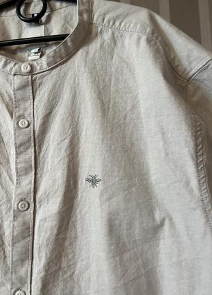 Хлопковая рубашка river island xl6 фото