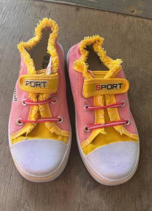 Новые детские кеды