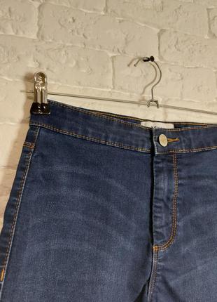 Фирменные стрейчевые джинсовые шорты2 фото