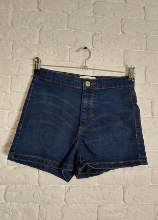 Фирменные стрейчевые джинсовые шорты1 фото