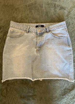 Джинсовая юбка джинсовая жилетка1 фото