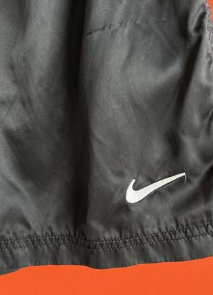 Nike vintage swoosh оригинал мужские нейлоновые спортивные шорты размер m б у2 фото