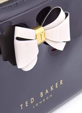 Ted baker лаковая косметичка бант /8225/2 фото