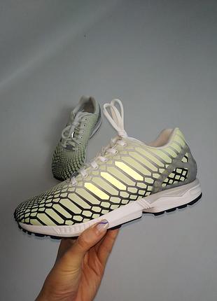 Мужские рефлективные кроссовки adidas zx flux xeno