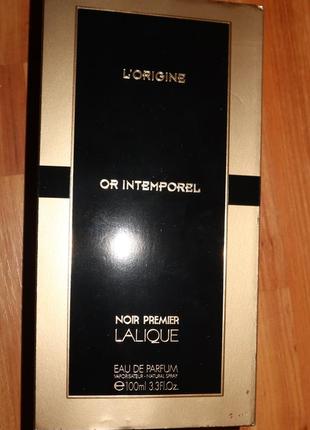 Нишевый аромат   lalique or intempоrel , 100 мл, оригинал2 фото