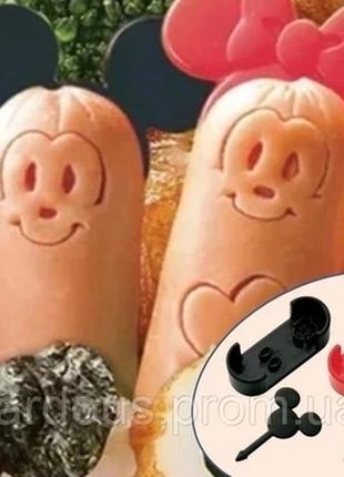 Формочки "микки" для приготовления детских завтраков, бутербродов, канапе
