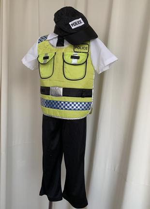 Коп полицейский костюм карнавальный2 фото