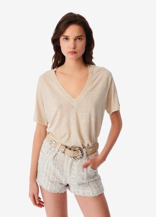 Льняная футболка & other stories