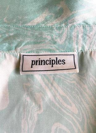 Красивая, нежная блуза -100% шелк от бренда/ principles / англия.4 фото
