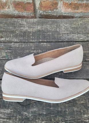 Літні туфлі jenny fairy мокасини ,лофери, сліпони балетки  42 р.-28 см