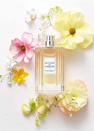 Lanvin les fleurs de lanvin sunny magnolia, edt, 1 ml, оригинал 100%!!! делюсь!1 фото