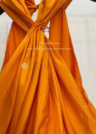 Платье макси asos edition со сборками и вырезом на шее3 фото
