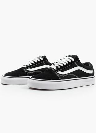 Женские, замшевые, текстильные кеды vans old skool / кеды жюнке замша3 фото