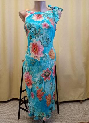 4. нарядное летнее платье 46 - 48 размера