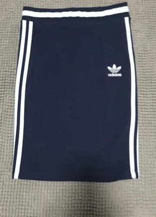 Юбка adidas 3-stripes midi2 фото