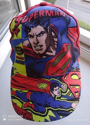 Чудова бейсболка superman для хлопчика