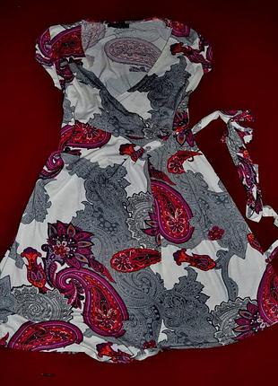 Трендовое платье-халат с запахом/домашнее платье бренда zaatxchi