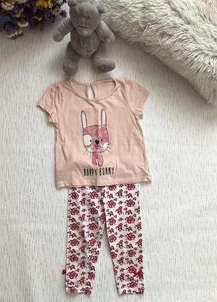 Футболка на девочку  12- 18 мес