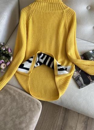 Яркий желтый свитер fashion4 фото