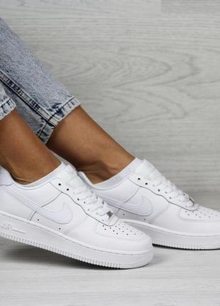 Nike air force 1 low 🔺женские кроссовки найк белые 🔺36-411 фото