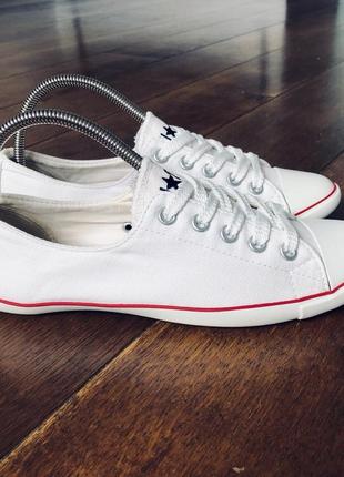 Кеды белые converse (оригинал) р. 37  + респиратор