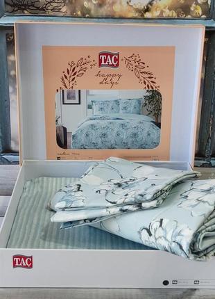 Постільна білизна сатинова євро розмір tac minna