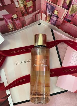 Victoria's secret amber romance fragrance mist2 фото
