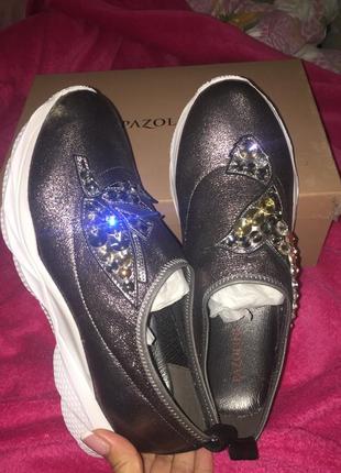 Carlo pazolini кросівки з камінням сваровські