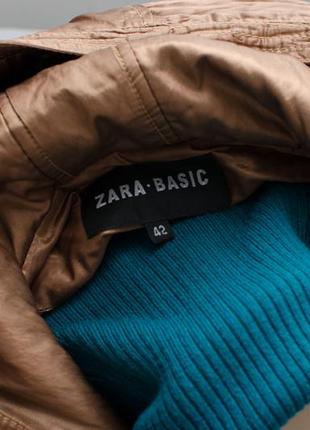 Демисезонная куртка zara basic2 фото