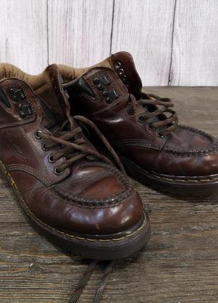 Ботинки фирменные dr.martens, кожаные, 8060