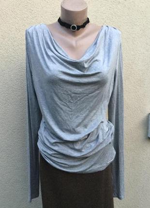 Трикотаж-меланж,базова кофта,воріт хомут,водолазка,худі,вагітним,люкс бренд,оригінал,