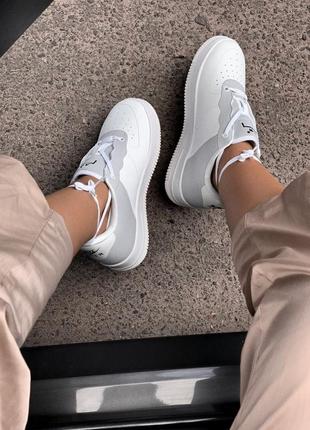 Кроссовки nike af 1 white6 фото