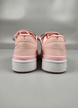 Женские кроссовки adidas forum low pink at home8 фото