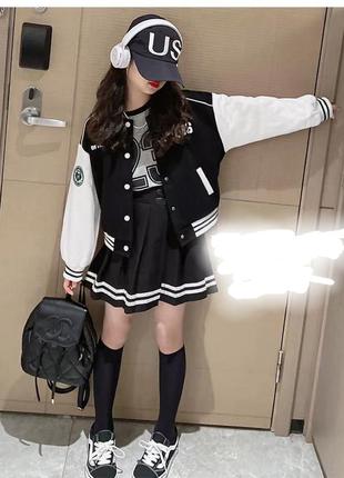 Костюм бомпер та спідниця