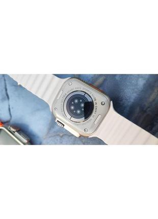 Розумний смарт-годинник smart watch hw8 ultra max 49 mm. смарт-годинник з магнітною зарядкою і функцією дзвінка. зелений6 фото