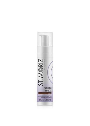 Мус-автозасмага st. moriz professional tanning mousse dark, 200мл1 фото