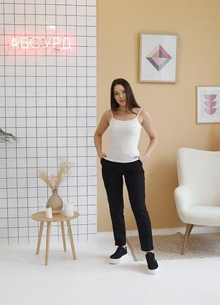 Стильная женская майка, 42,44,46,48, множество цветов