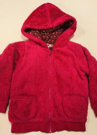 Красивая тёплая кофта, кенгурушка, реглан, ветровка на 4-5 лет