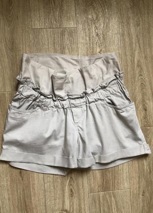 Шорты джинсовые мом h&m для беременных 5