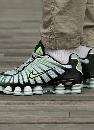 Кроссовки nike shox23 grey\salt