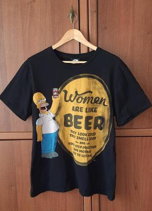 Чоловіча футболка гомер сімпсон сімпсони | homer simpson the simpsons