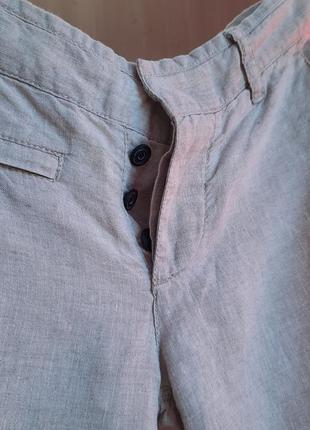 Летние брюки из льна9 фото