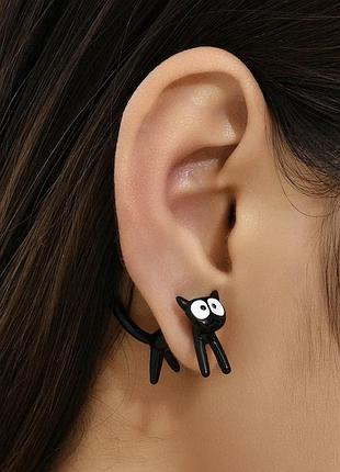Сережки котики