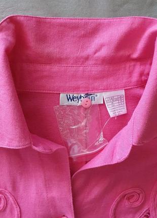 Блуза, рубашка из вискозы, хлопка и льна anne weyburn9 фото