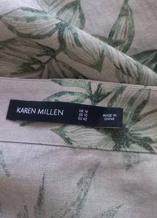 Юбка со льном karen millen3 фото