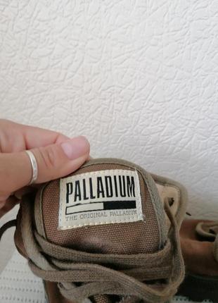 Ботинки хаки palladium7 фото
