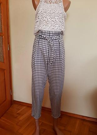 Брюки высокая посадка