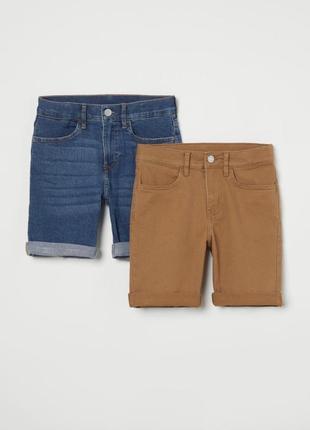 Джинсові шорти хлопчикові h&m 8-9 років, 11-12 років4 фото